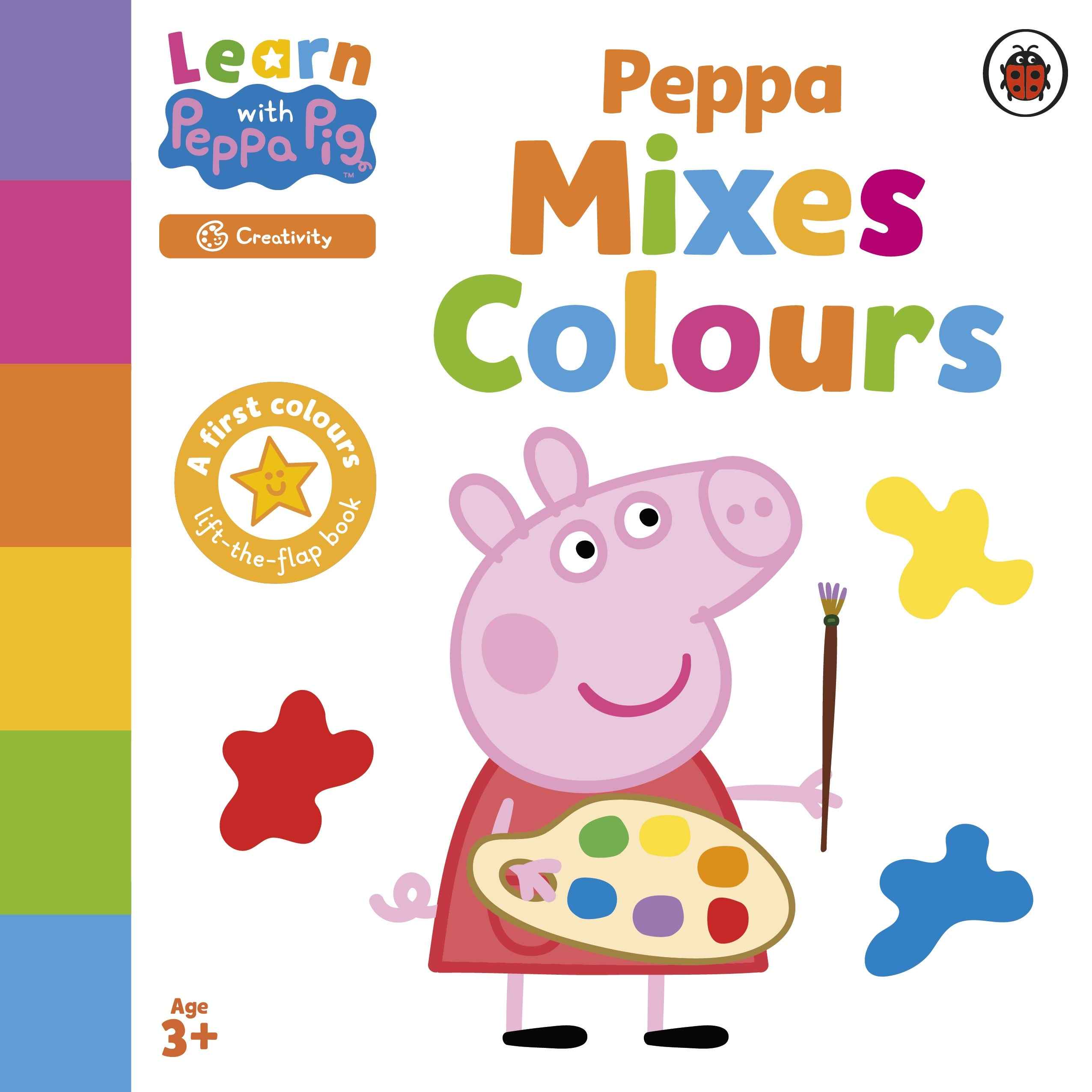 Peppa Mixes Colours